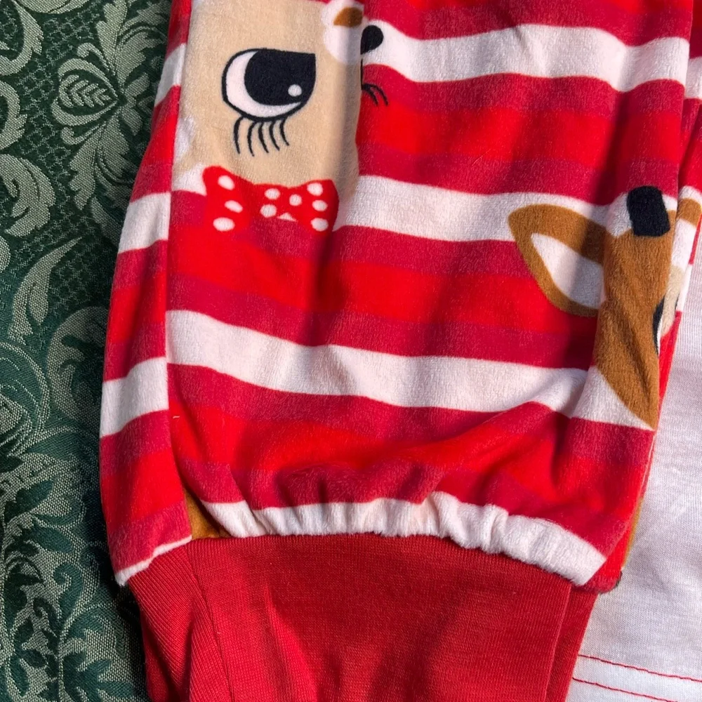 NWT LT Rudolph red nosed reindeer christmas matching family pajamas mens TALL - Picture 7 of 8
